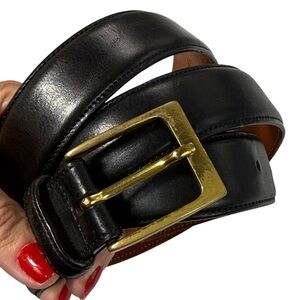 Trafalgar cortina leather belt size 38